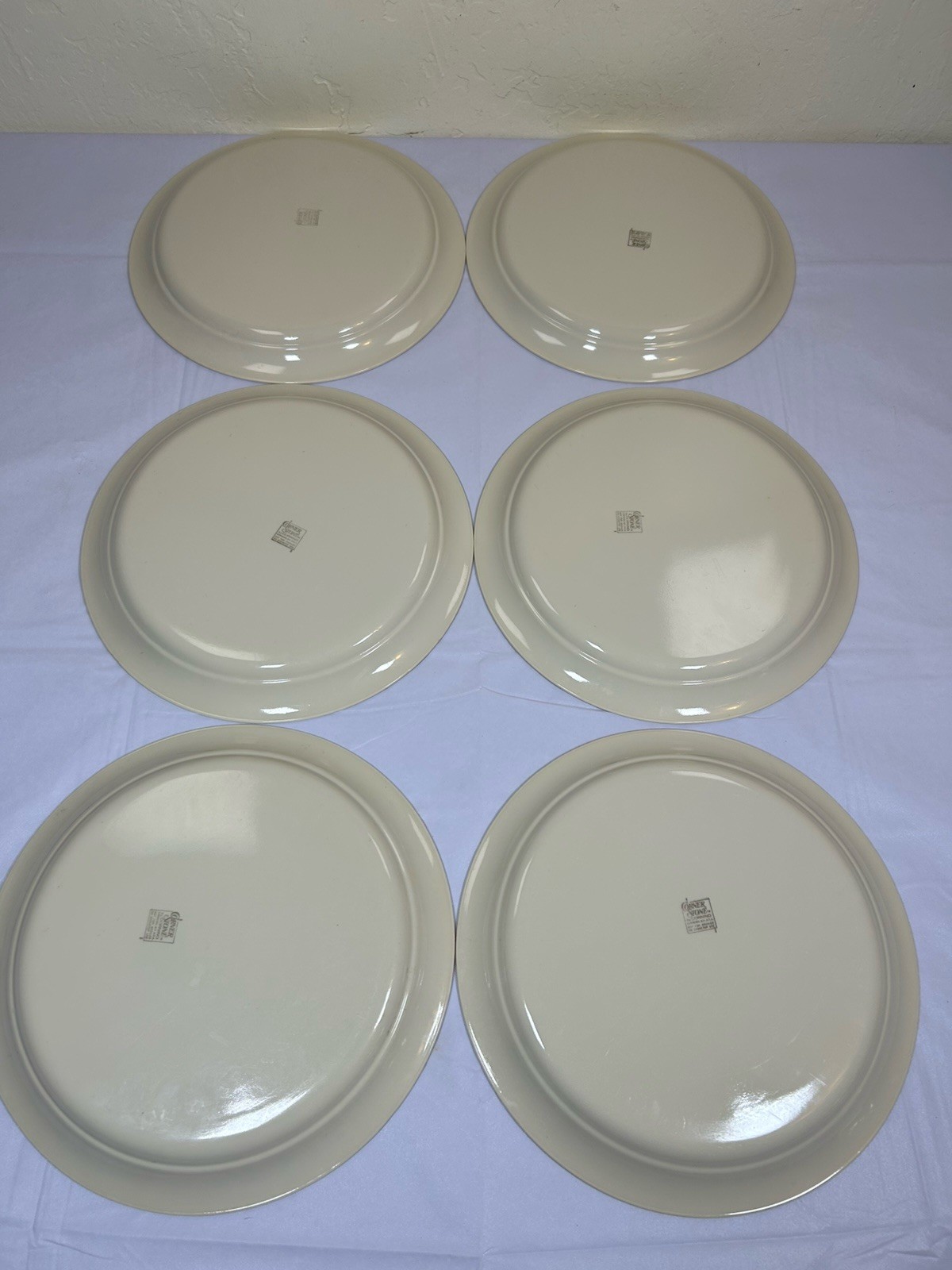 Cornerstone by Corning Royal Garden 10 1/4” Dinner Plates (Set of 6)