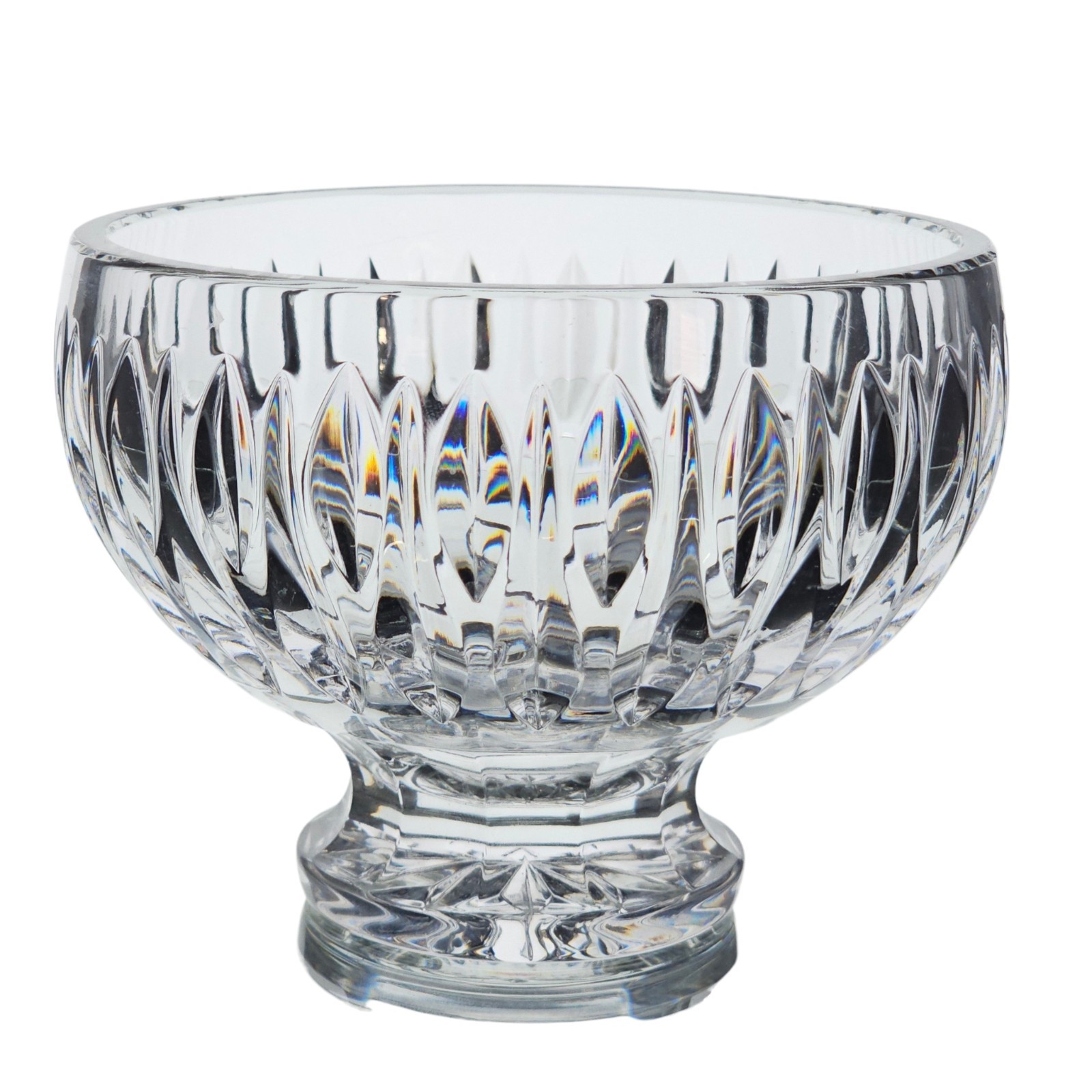 Marquis by Waterford Large Sheridan Crystal Footed Bowl 5.5″ Footed Bowl