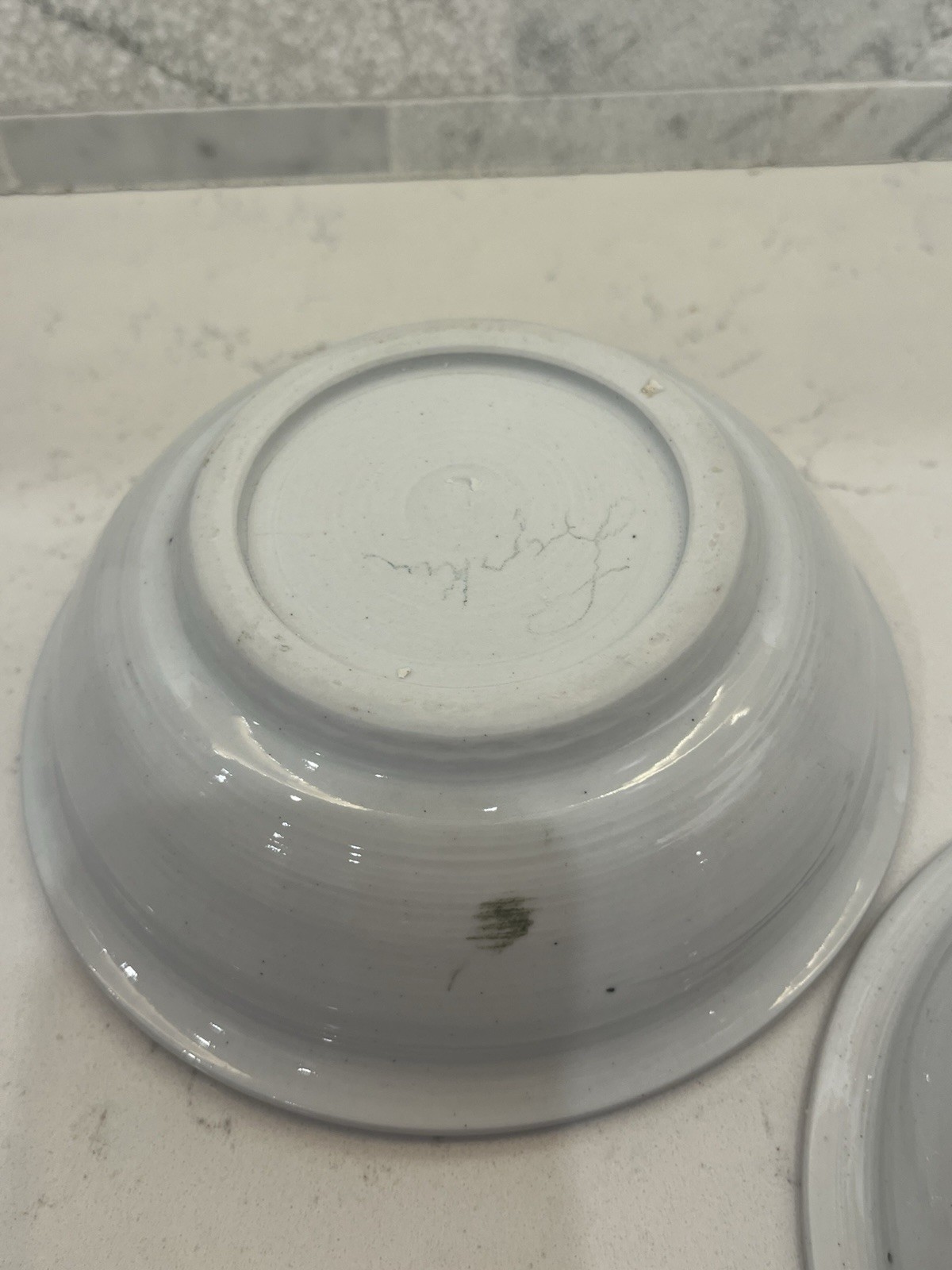 Beta Fish – Handmade Set Of 2 Bowls – 60 Years Old No Cracks – Very Cute *SIGNED