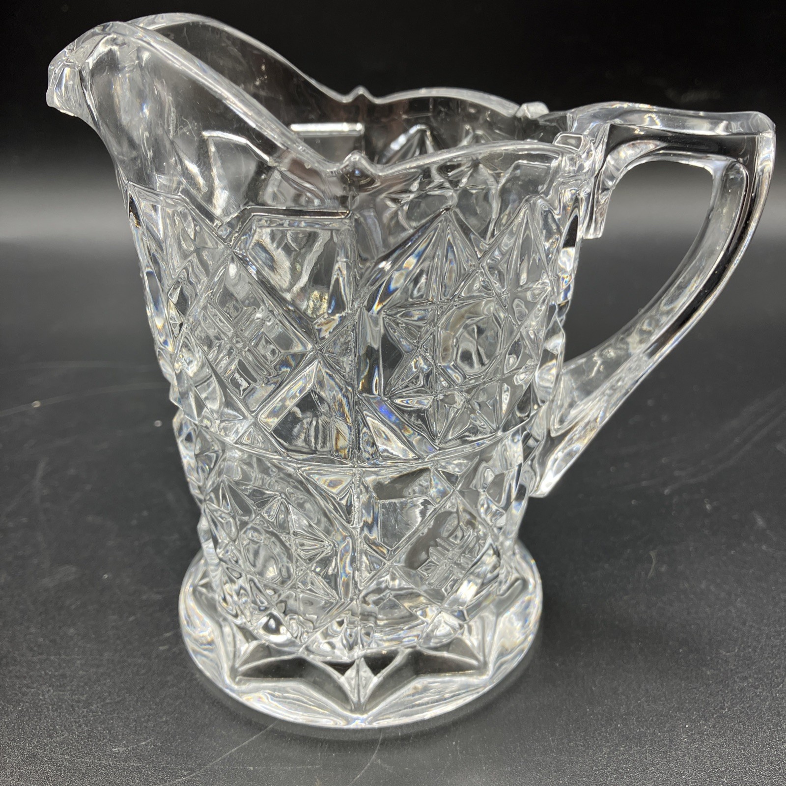 Vintage Fostoria Heritage Sugar and Creamer Set