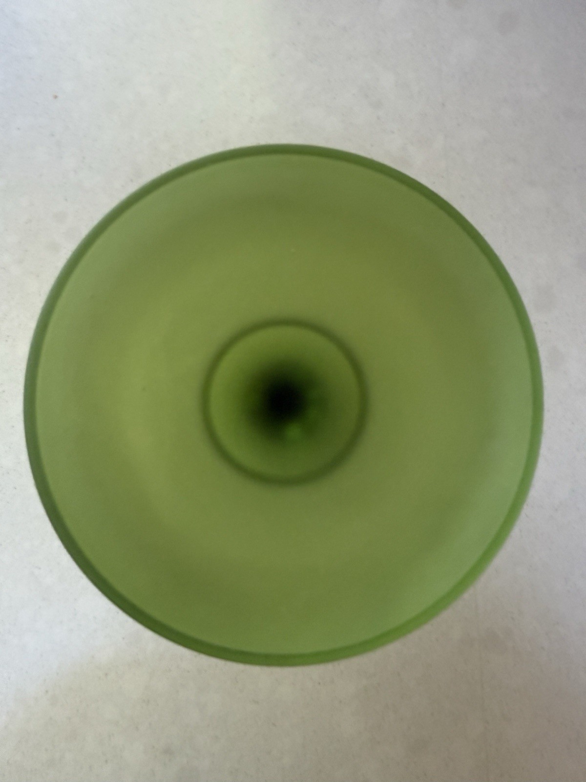 Westmoreland Olive Green Satin Glass Covered Candy Dish Pedestal Compote