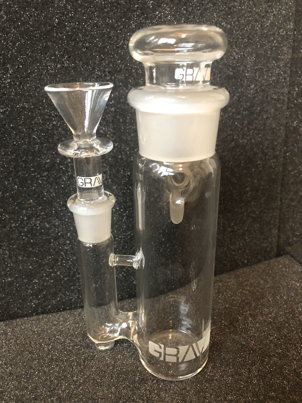 GRAV Labs 14mm Phoenix 45° Ash Catcher w/ Funnel Bowl