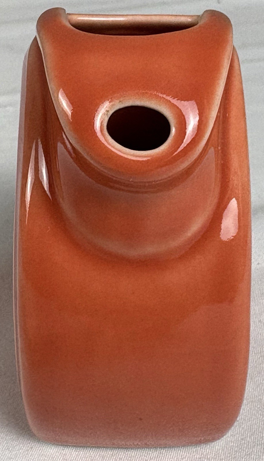 MINI DISK PITCHER creamer PERSIMMON orange NEW FIESTA 5 OZ.
