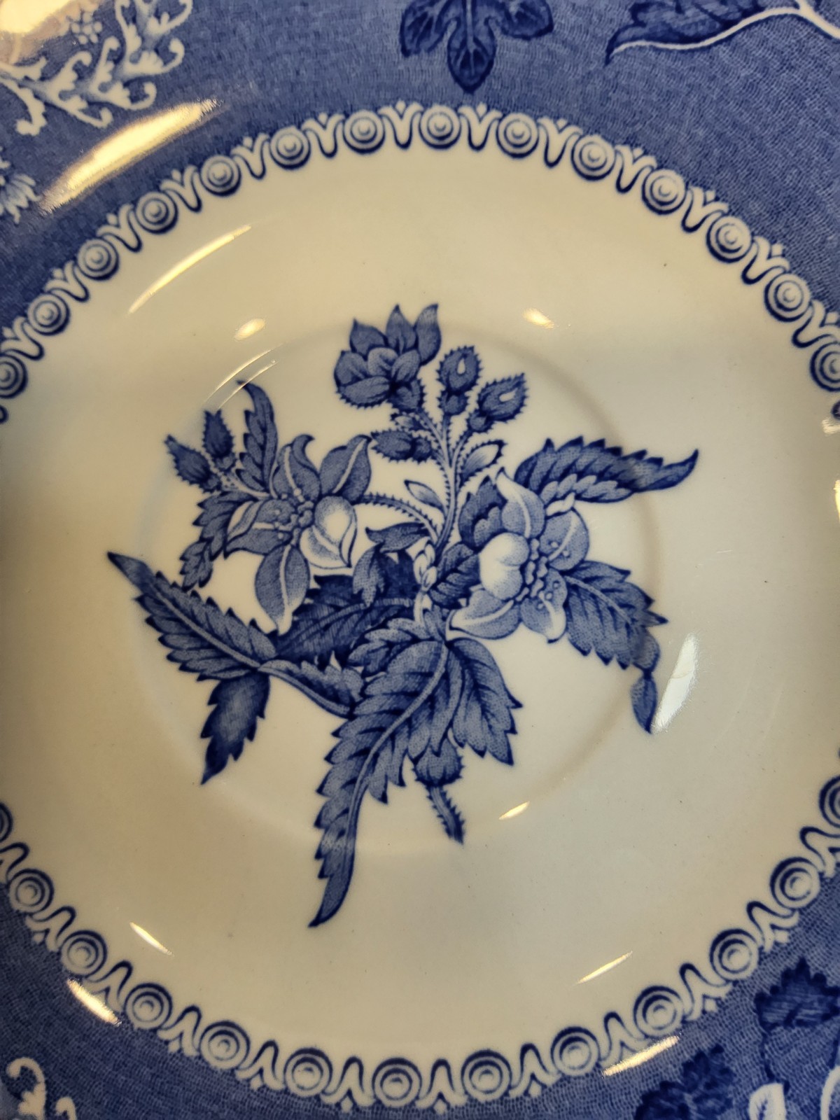 Spode Vintage Copeland Camilla Large Soup Cup and Saucer – 2 Piece Set.