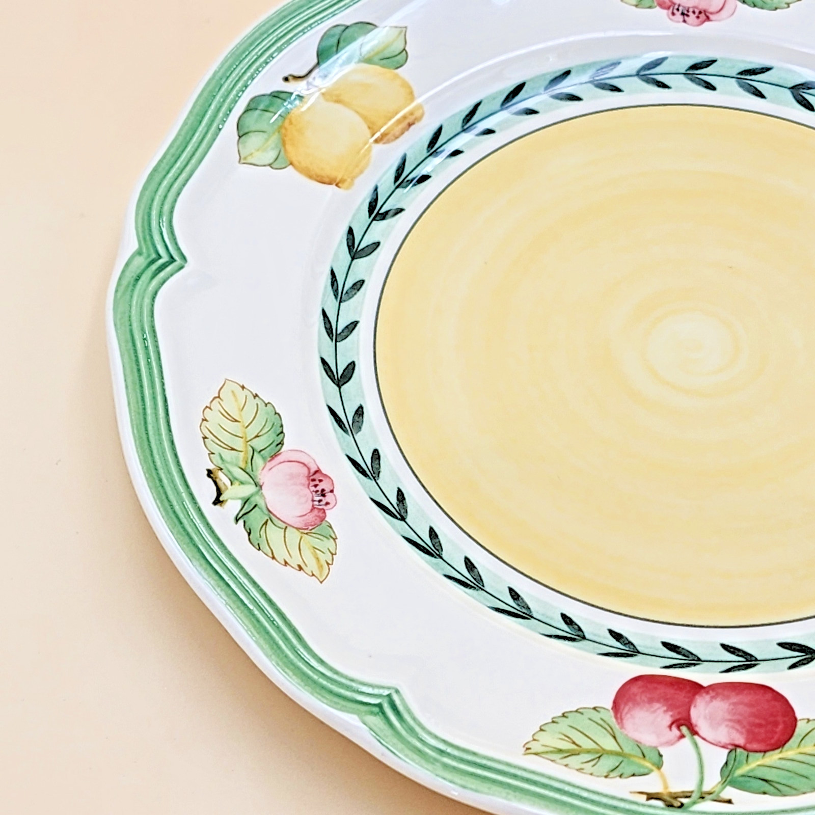Set 2 Vtg Villeroy & Boch French Garden Fleurence 8″ Bread Butter Salad Plates