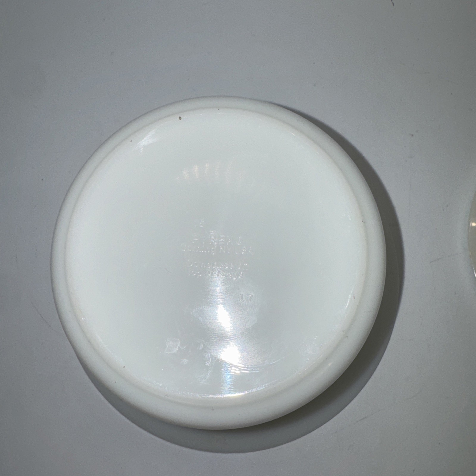 Vintage Pyrex Butterfly Gold Butter Tub w Plastic Lid
