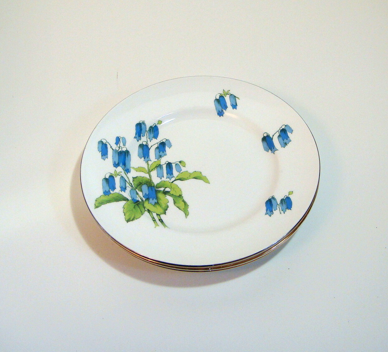 Crown Sterling England Bone China 8″ Plate Set of Three Assorted