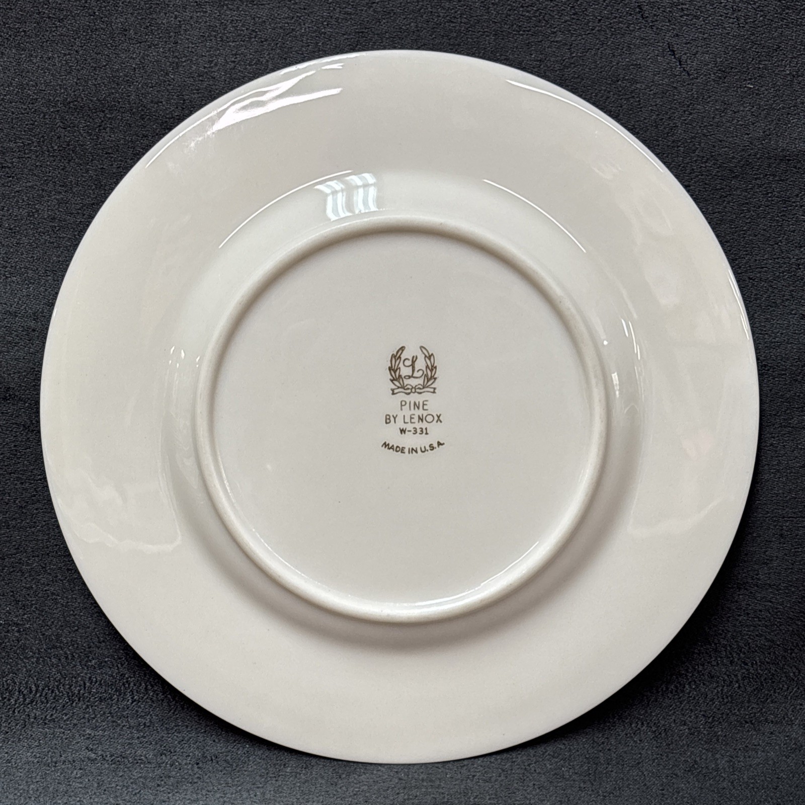 Lenox PINE Bread Plate 5 1/4 Inches