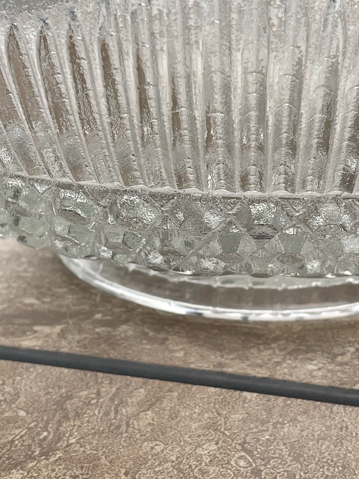 Vintage Tiffin Franciscan Bullseye Punch Bowl, Huge Plate, & 15 Cups. 30lbs