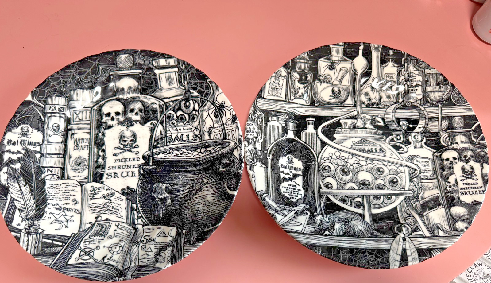 Gothic Royal Wessex Plate Set Adapted From Original Copper Engraving