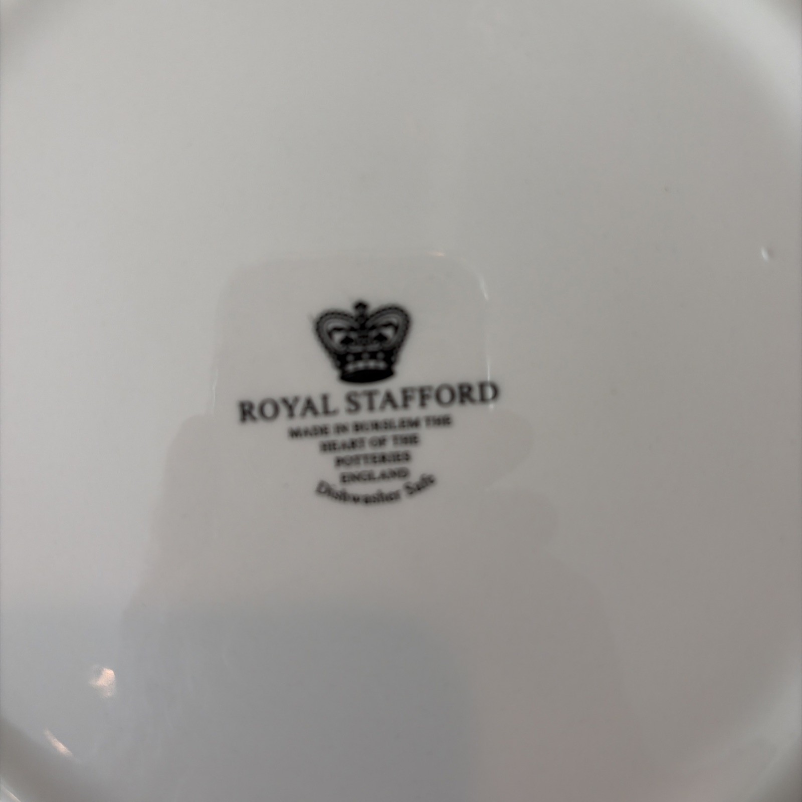 Royal Stafford Floral Weave Coral Red Large Dinner Plate 11”