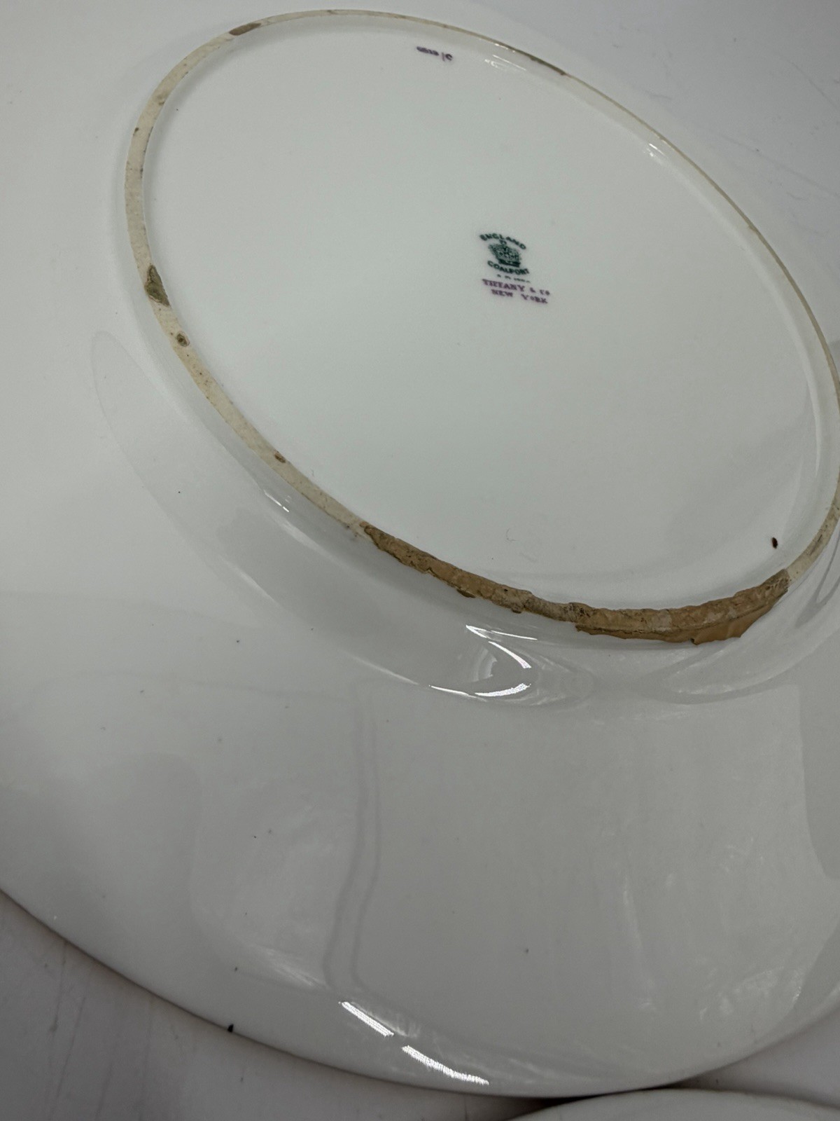 Tiffany & Co Coalport England Cobalt Blue Gold Encrusted Dinner Plates Lot 6