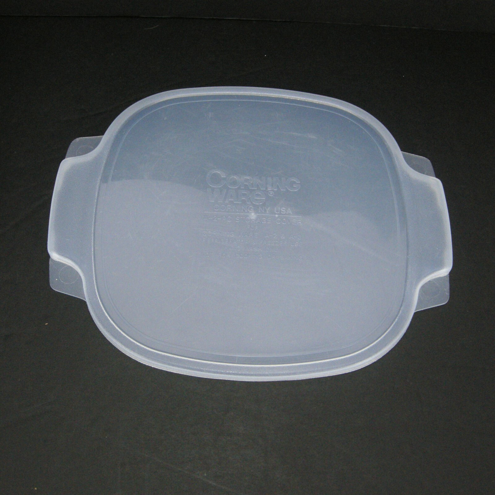 Corning Ware Blue Cornflower 1.75 Qt Casserole Dish Pyrex Lid Plastic Snap Cover