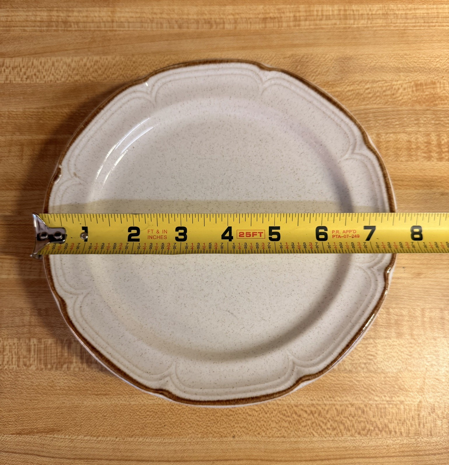 4 Hearthside Stoneware Japan Baroque SUMMER SUN 7 5/8″ Salad Plates
