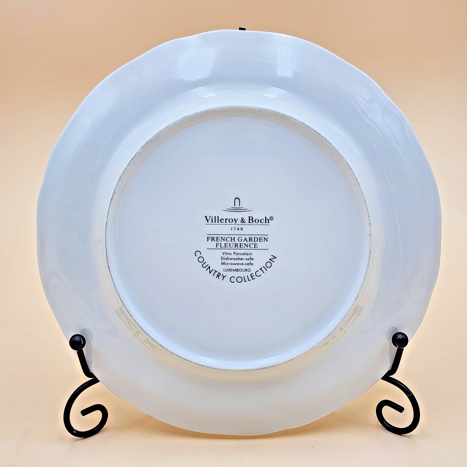 Set 2 Vtg Villeroy & Boch French Garden Fleurence 8″ Bread Butter Salad Plates