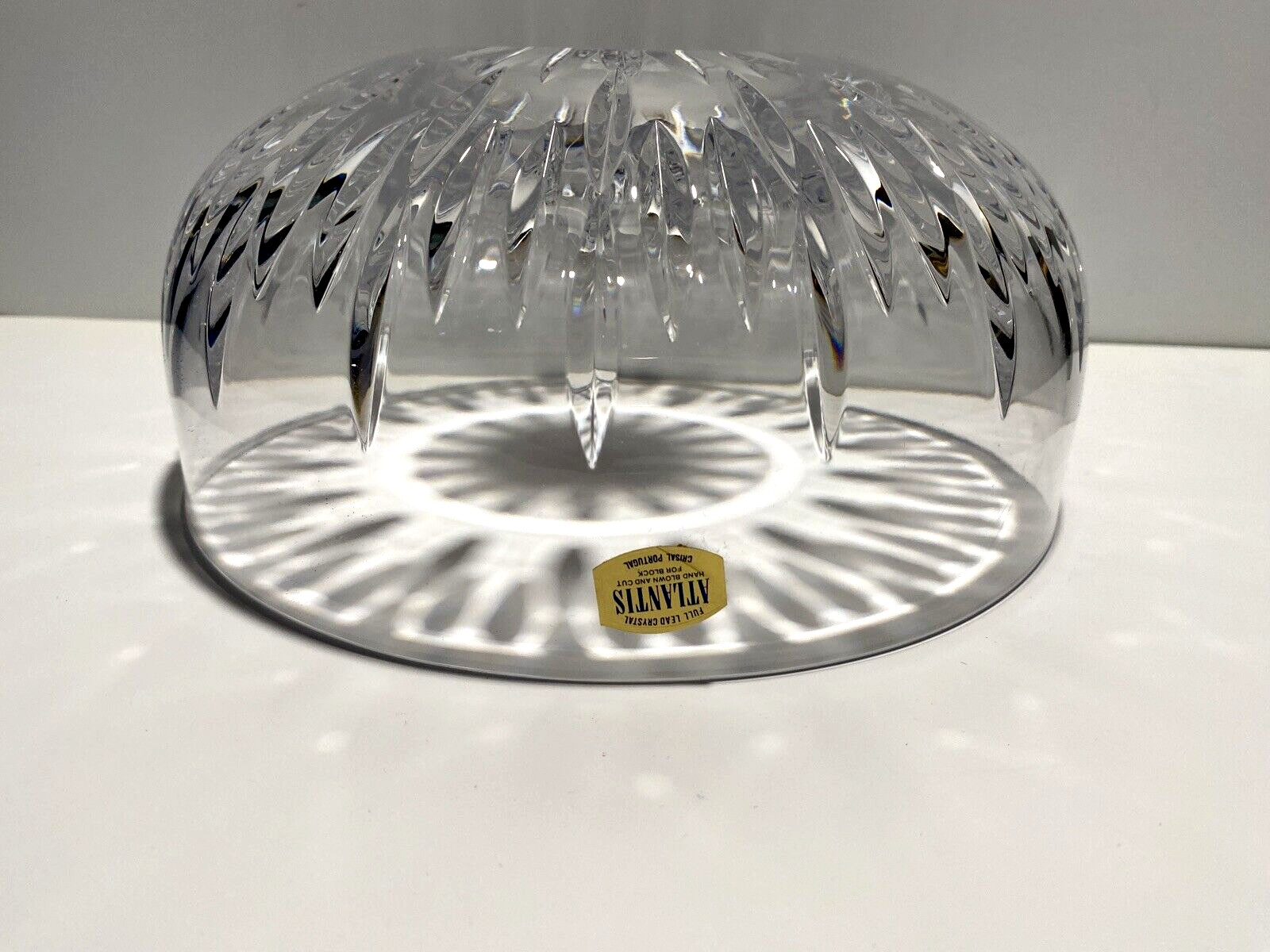 Atlantis Crystal Fruit Bowl 8.25”in Large
