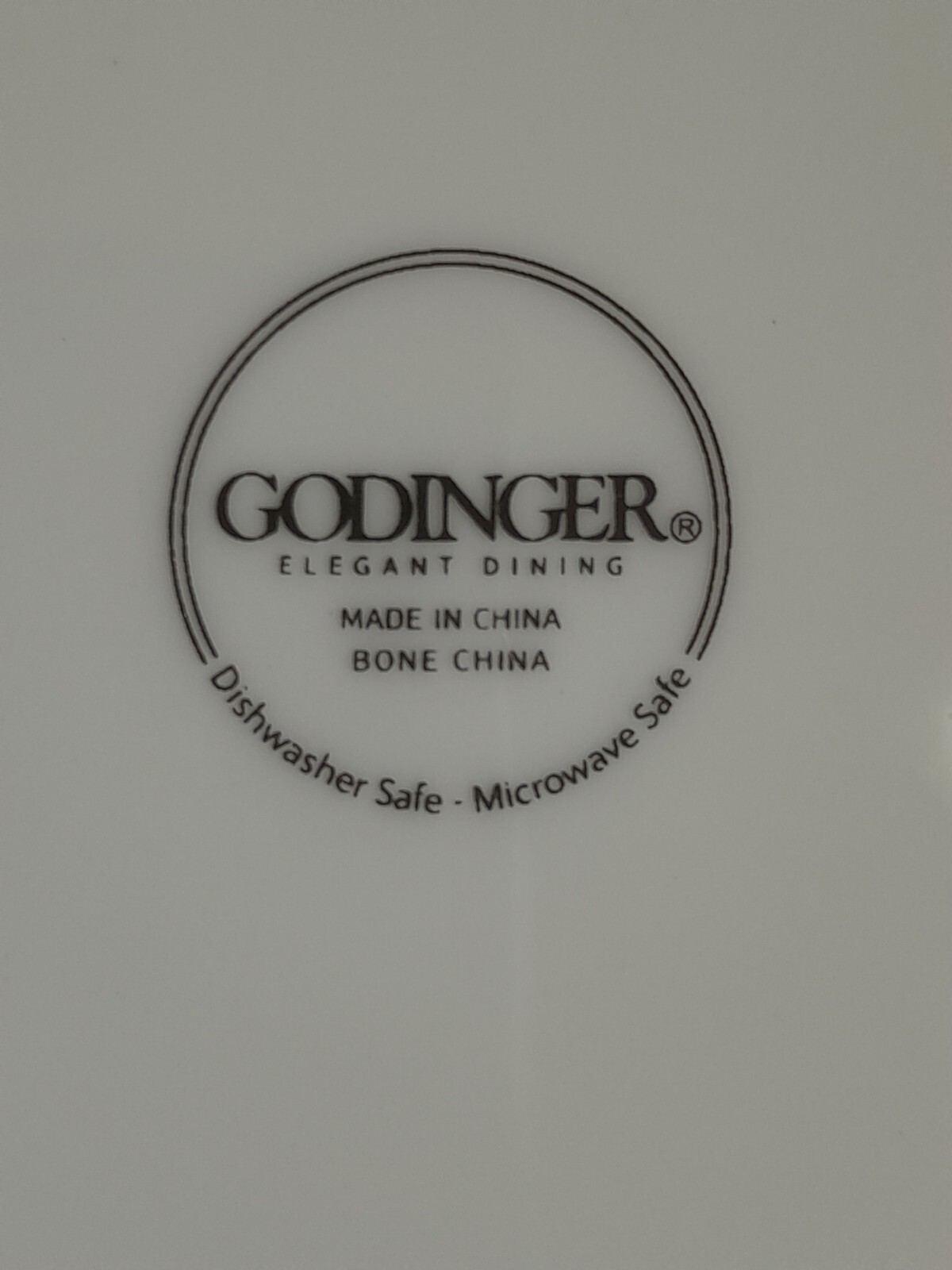 Godinger Elegant Dining Straight Square 8.25″ Salad Dessert Set of 5 Plates
