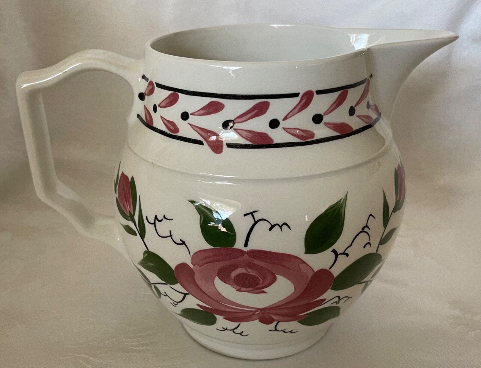 Retired! 1992 Portmeirion – WELSH DRESSER – 6″ JUG – 32 oz capacity