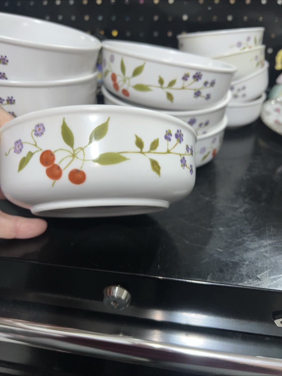 Noritake Progression Berries N Such Cereal Bowl Vintage 9070 Japan 8 Available