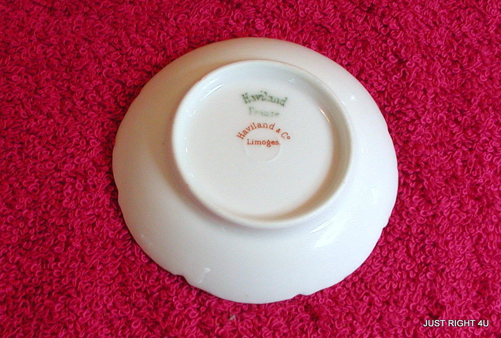 Haviland H&Co (Schleiger 32C Blank 1) 3″ BUTTER PAT / SALT DIP(s) Exc (7 left)