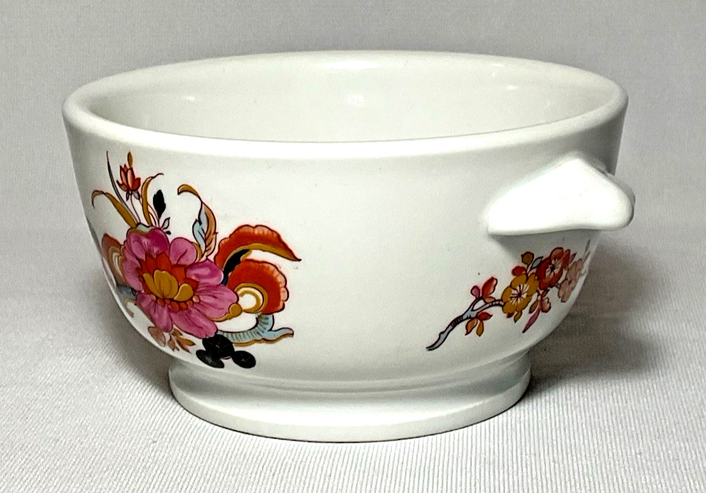 SHAFFORD ~ Porcelain 15 oz. Eared ONION SOUP BOWL (Maison Buffet) ~ France