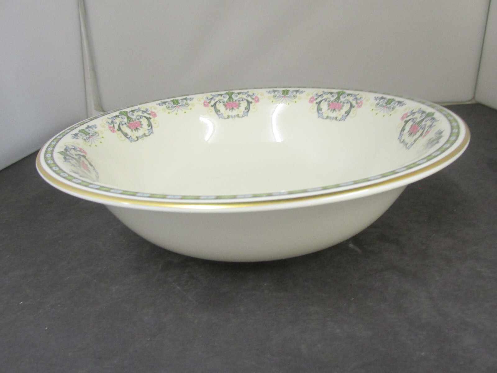 PATTERN NAVARRE BY PICKARD 9 1/8 INCH ROUND VEGETABLE BOWL