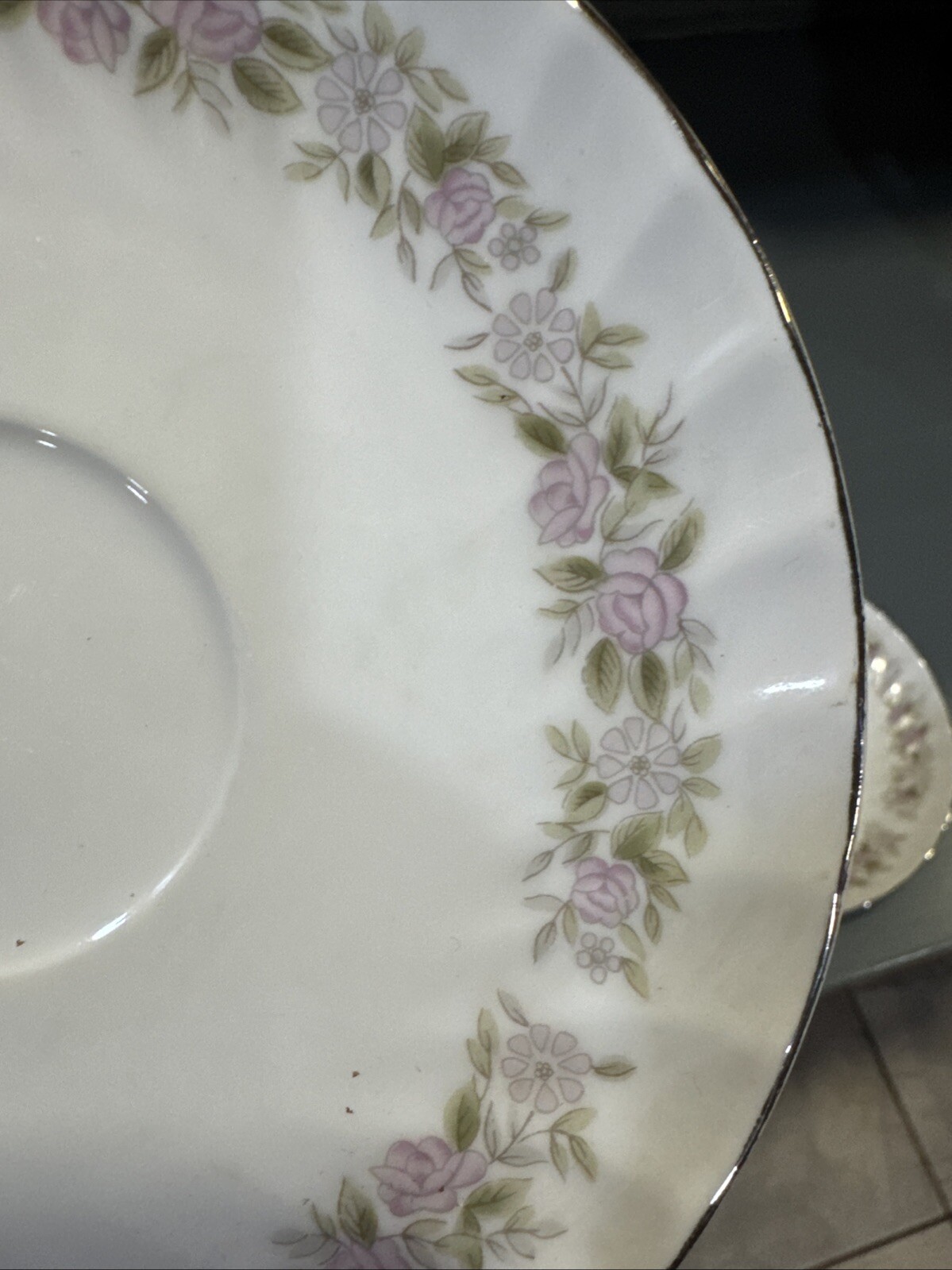 Set Of 5 Teahouse Rose Saucers by Danisco China – Vintage China