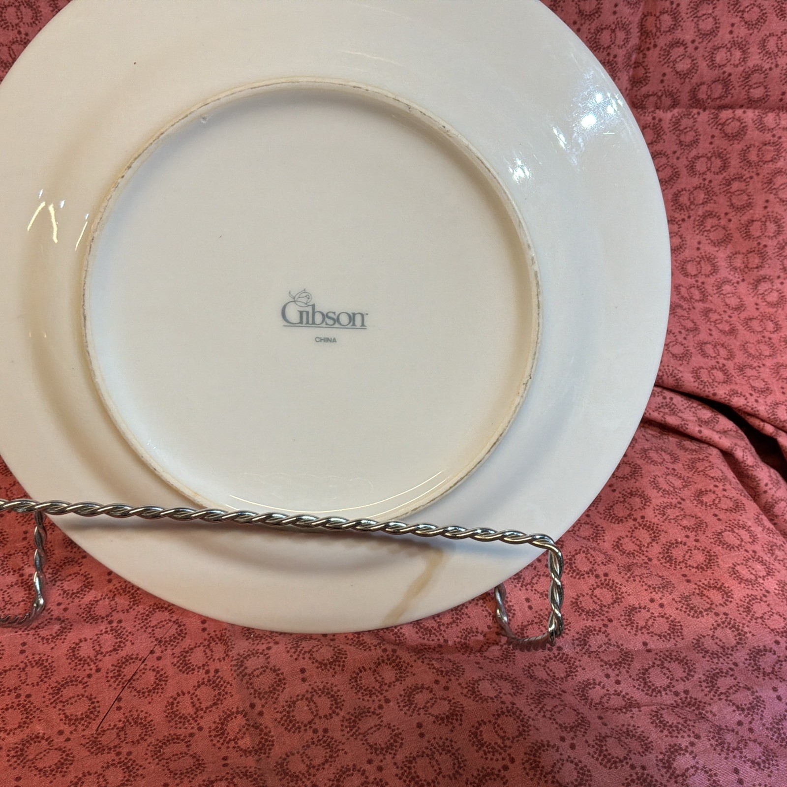 Gibson Dishes, Two Small Desserts/Salad Plate Plus One Smaller Dessert Dish
