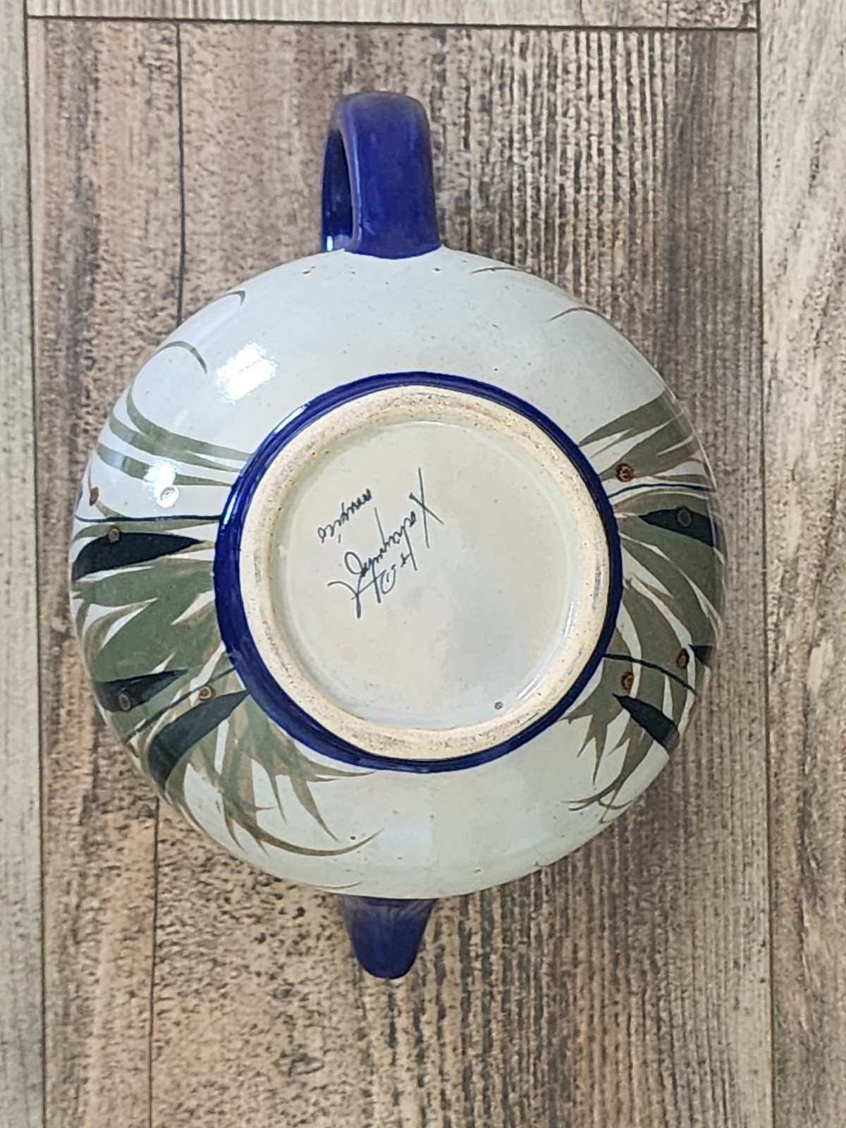 Teresa Duran Xochiquetzal Tonala Butterfly Teapot | Signed | 5.5″ x 5.5″