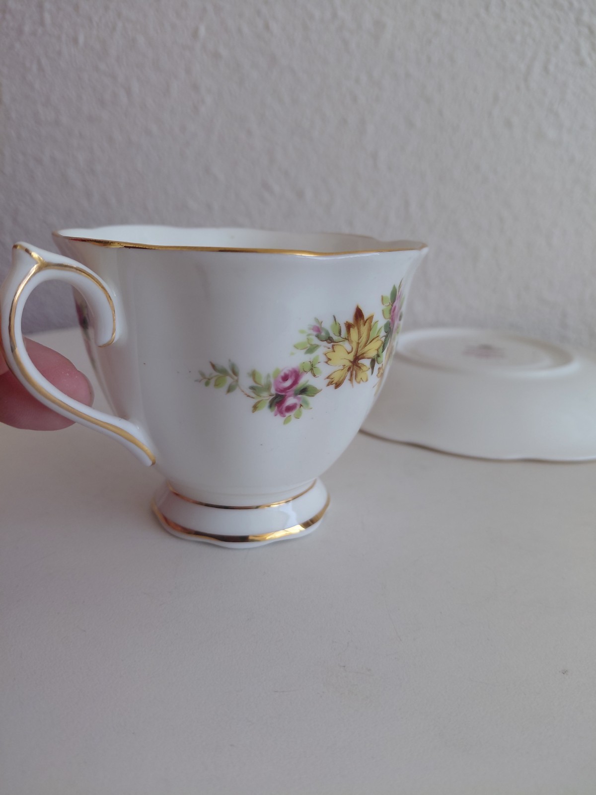 Royal Albert England Commemorative Royal Visit 1959 Canada Cup/Saucer Set READ!