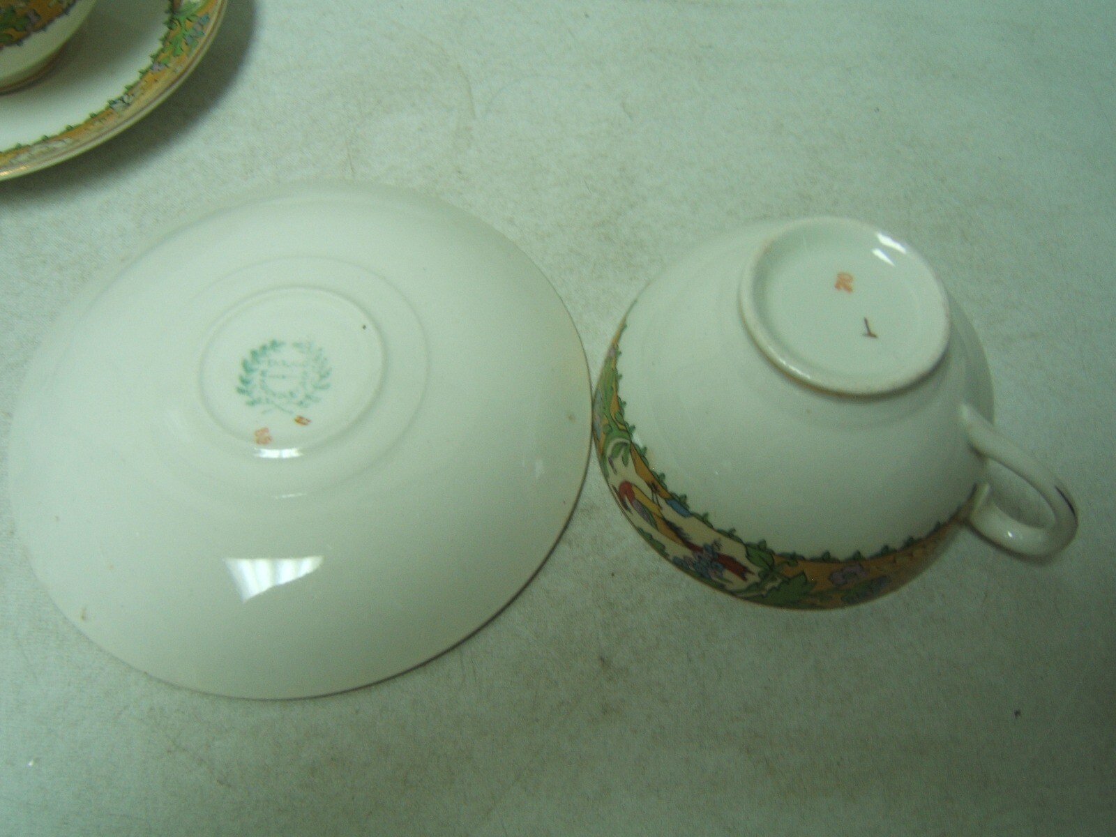Grindley “Wrenbury” Lot of 2 Cups and 2 Saucers Very Good condition