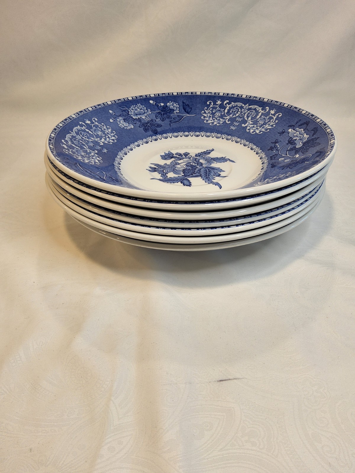 Spode Vintage Copeland Camilla Large Soup Cup and Saucer – 2 Piece Set.