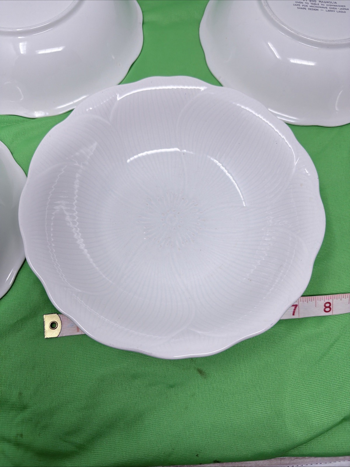 Set of 5 Mikasa Spring Magnolia FT900 Coupe Soup Bowl 7.75″ Larry Laslo
