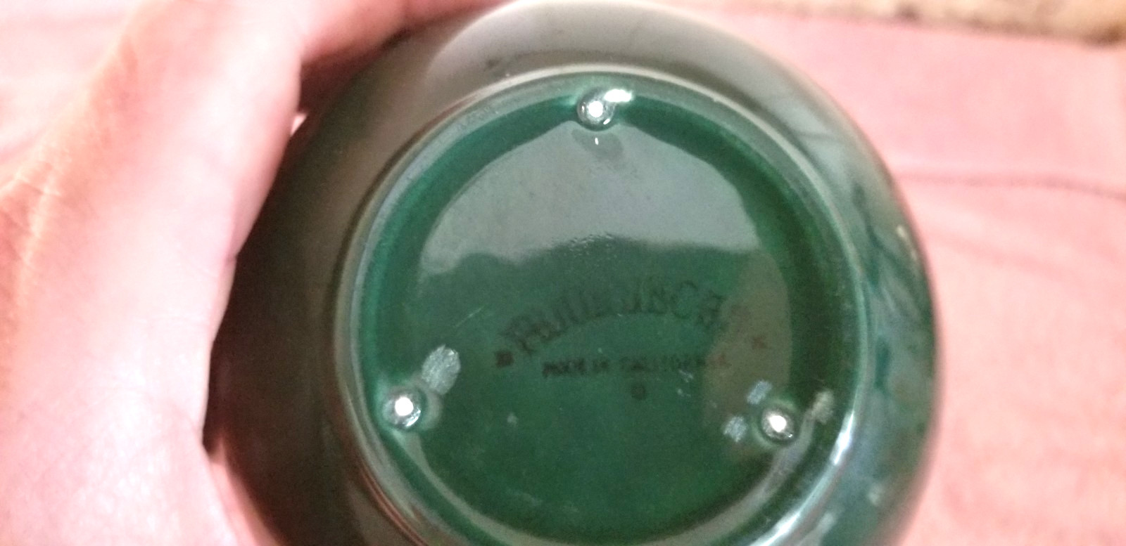 Franciscan Pottery El Patio Dark Green Guernsey Jug LB2