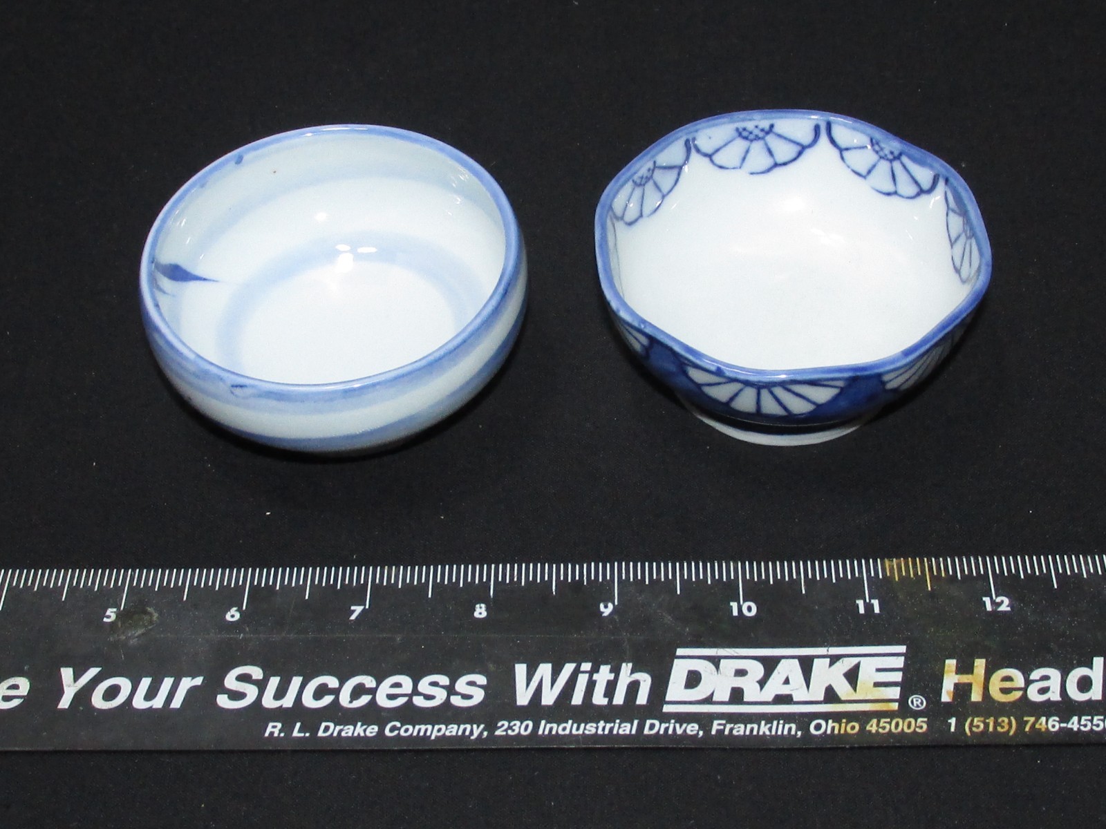 Takakashi 2 small Saki or berry bowls