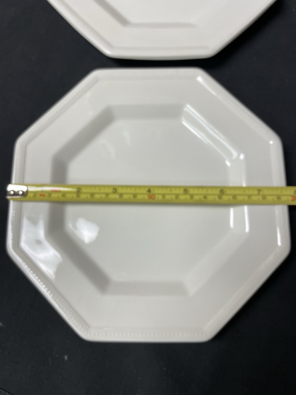Set of 2 Plates Johnson Brothers Octagon Cream 7.5” England Replacement