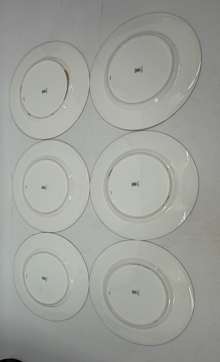 Tiffany & Co Coalport England Cobalt Blue Gold Encrusted Dinner Plates Lot 6
