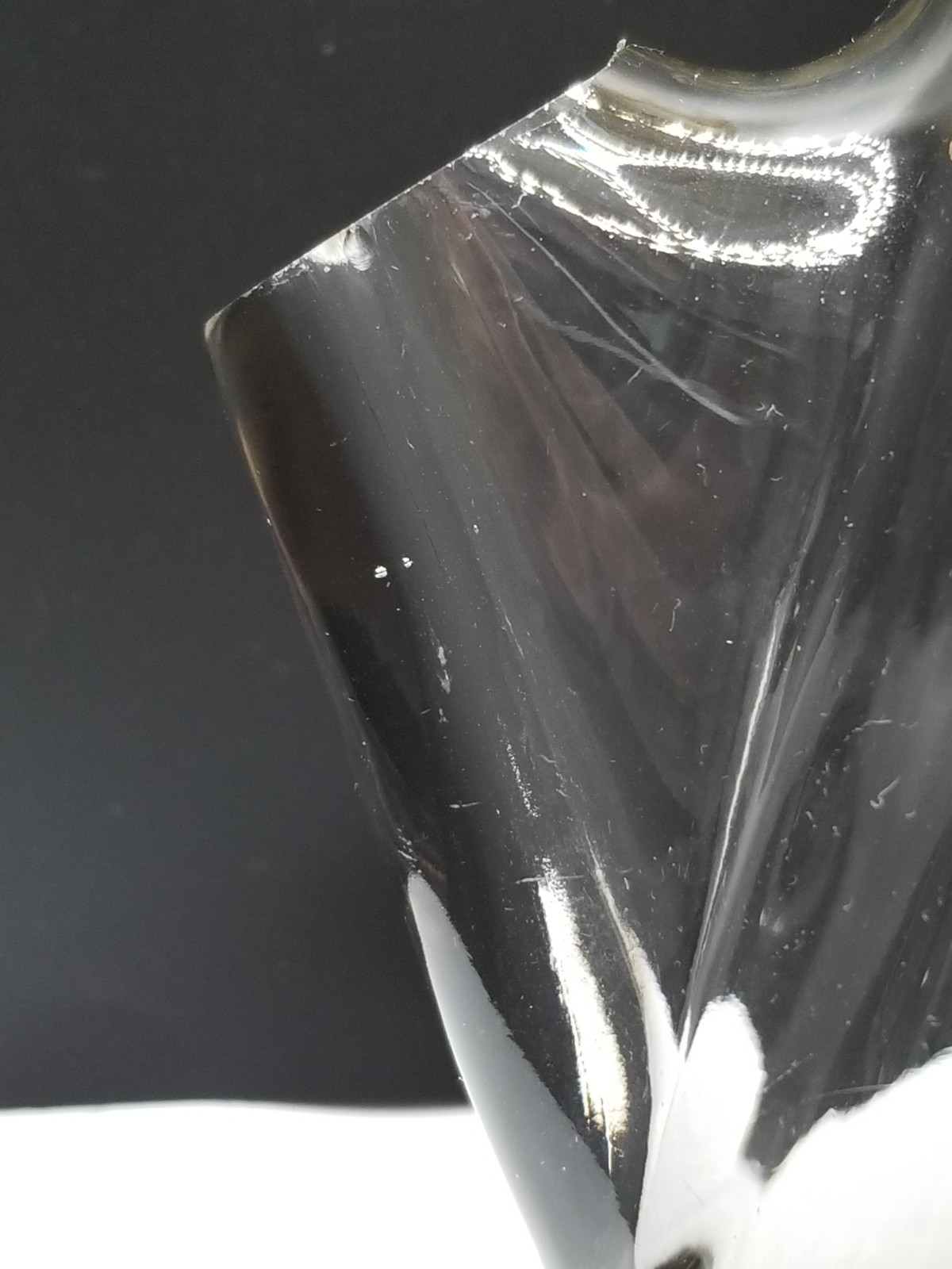 Vintage Wheaton Heavy Glass Candy Nut Server Pitcher Snub Spout Cork 1950s
