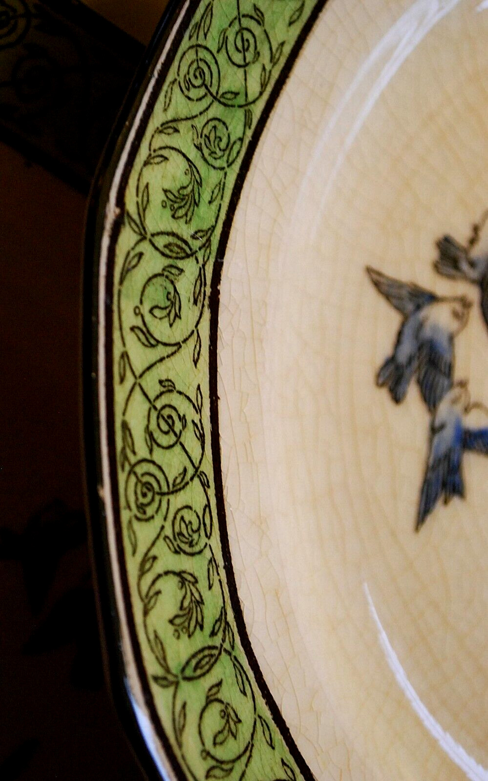 RARE Antique Set 6 Royal Doulton PIPING DOWN THE VALLEYS WILD Plates c1911 8.5″