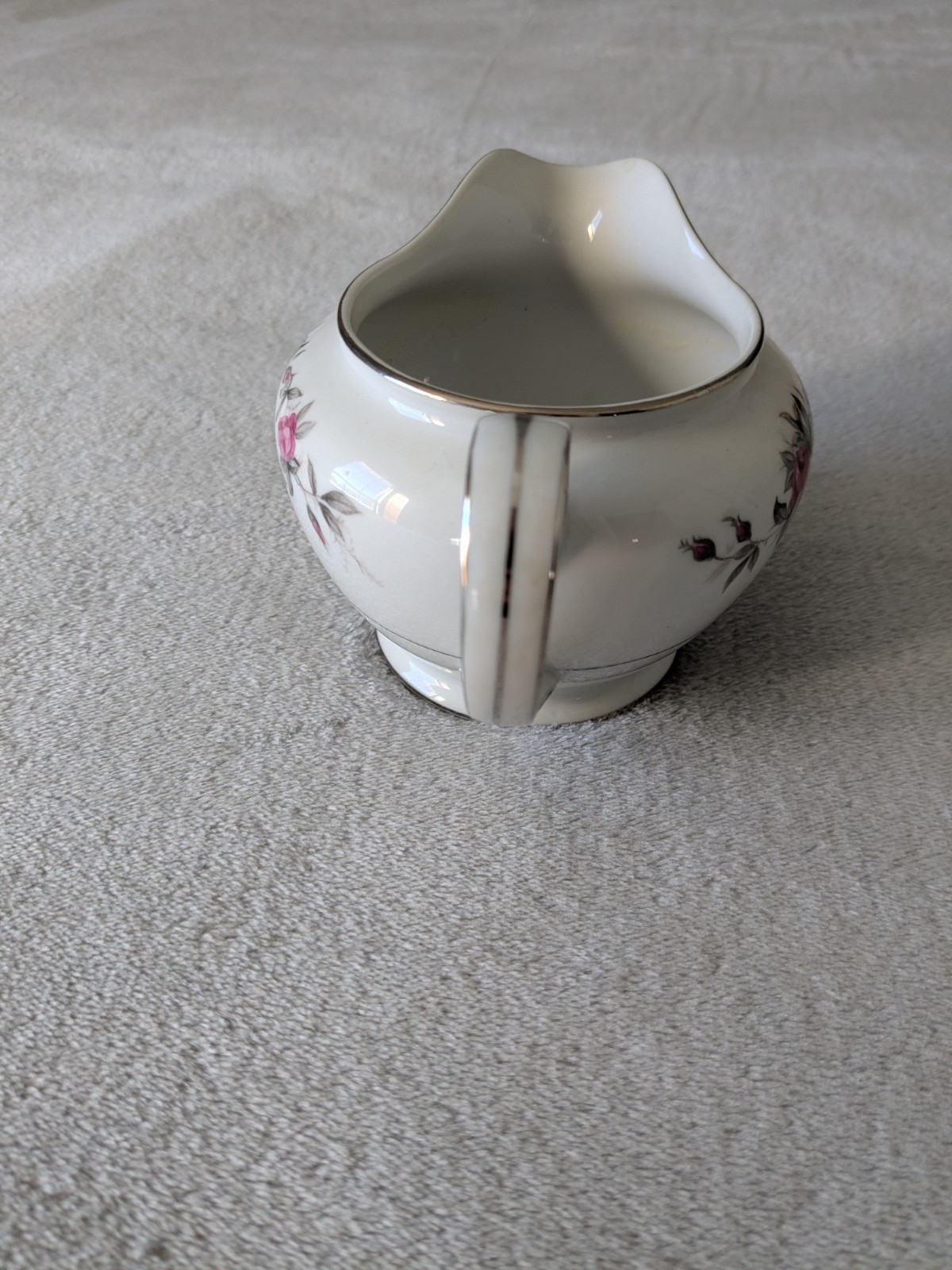 Kyoto Rose Garland Creamer 8047 Fine China Japan