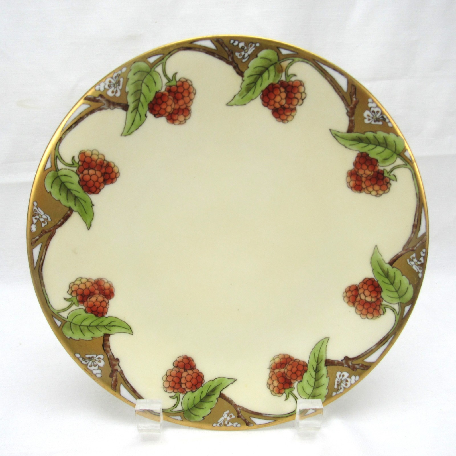 Vintage Favorite Bavaria Fruit Plates hand painted 5 pc collection excellent