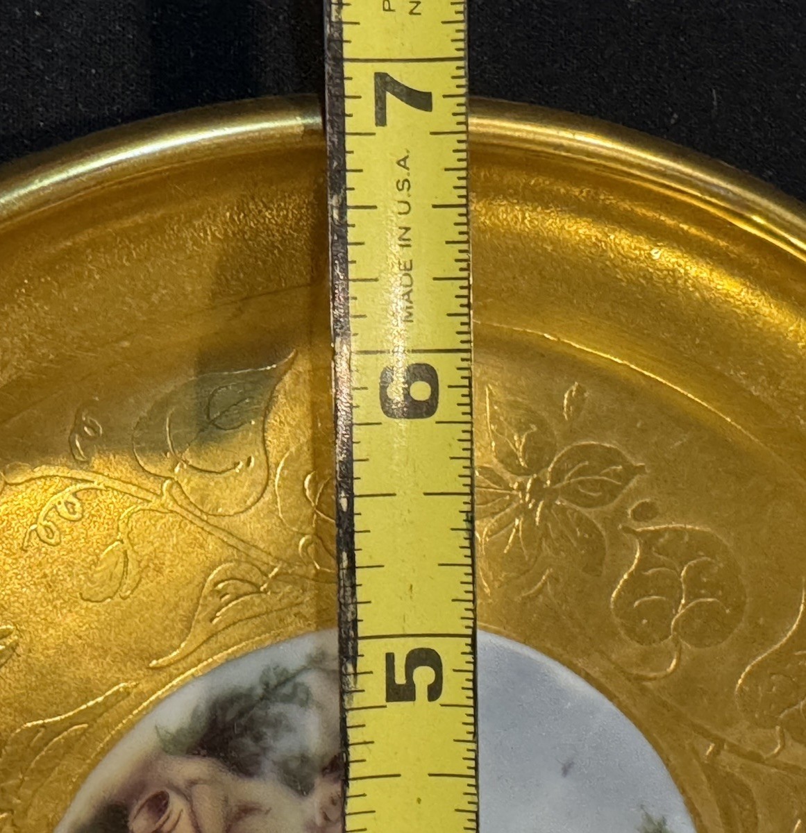 Antique Rosenthal Selb Bavaria cabinet plate hand painted neoclassical scene