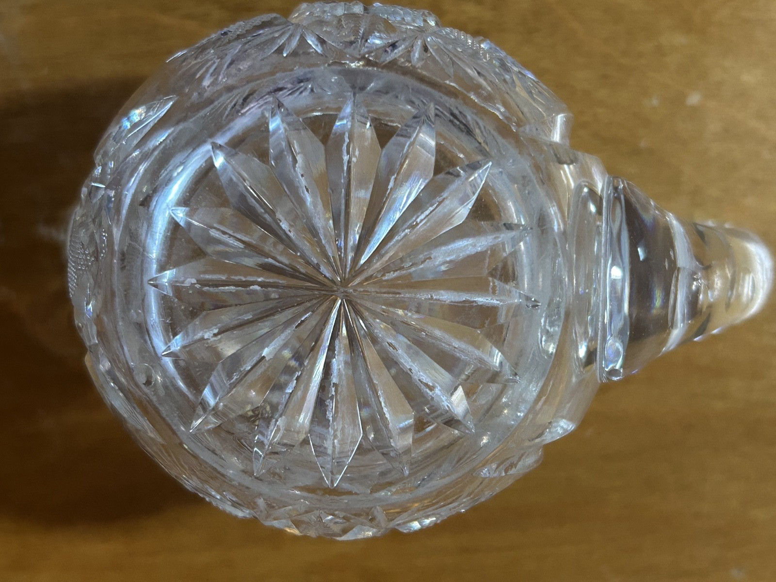 ANTIQUE AMERICAN BRILLIANT PERIOD (1876-1915) CREAMER AND SUGAR BOWL SET