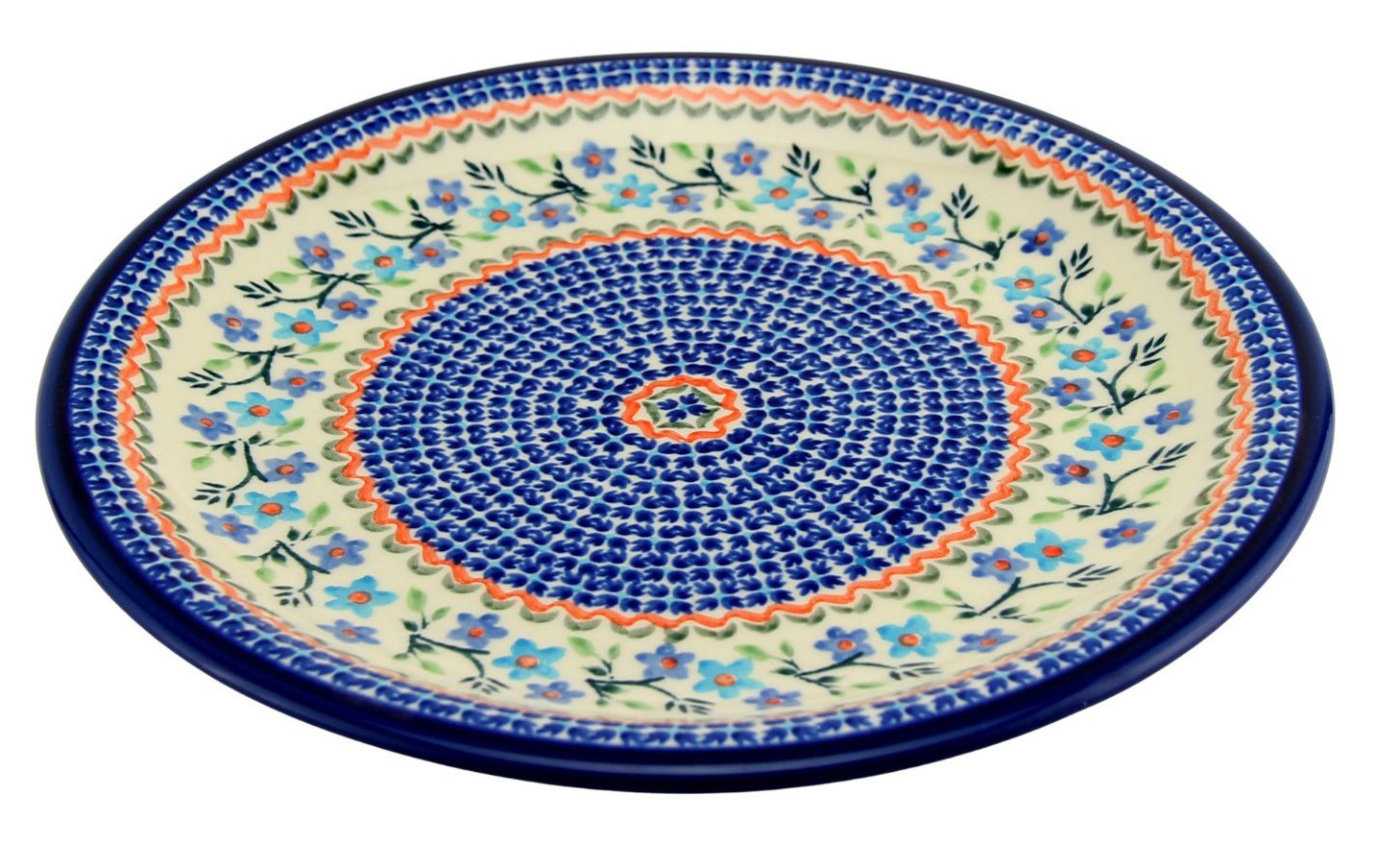 Polish Pottery Dinner Plate 10.75″ Zaklady Boleslawiec Ceramic Dinnerware