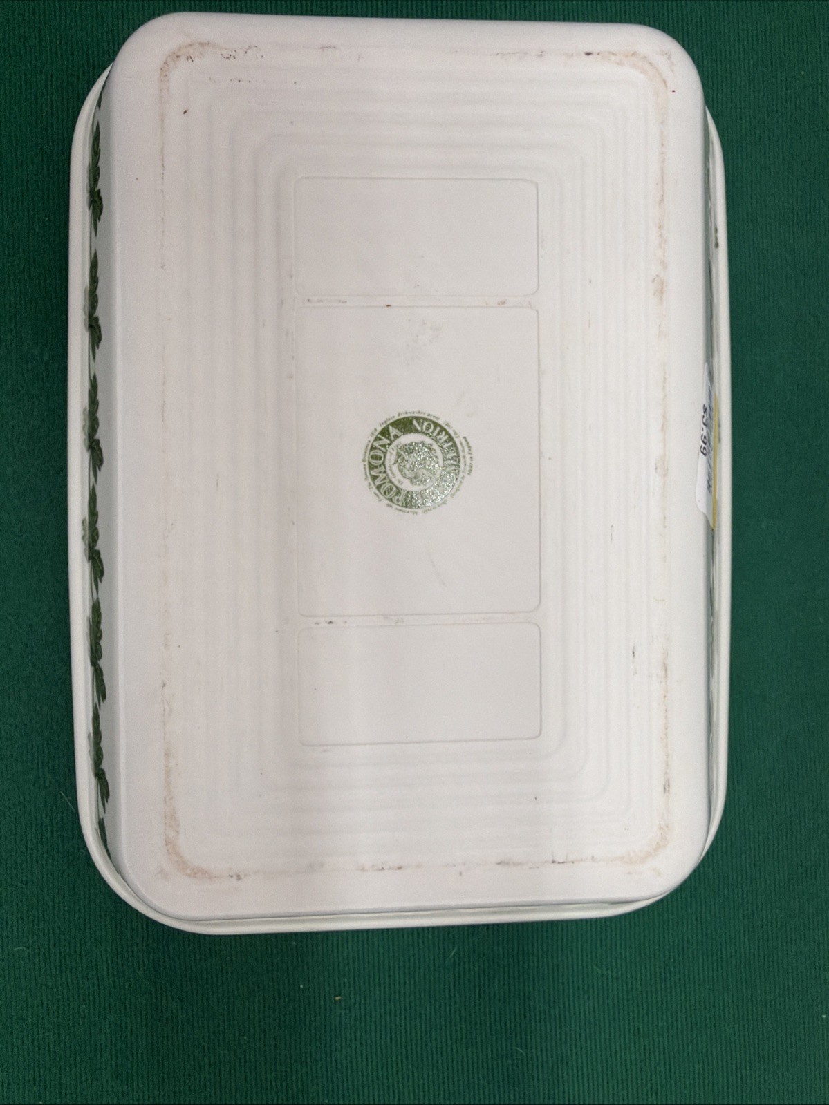 Portmeirion Pomona Pan 8.5″ Pippin Leaves Blooms Fruit Discontinued EXC+