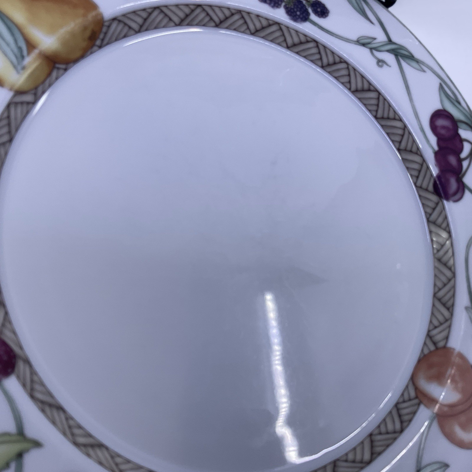 Dansk Umbrian Fruits 11” Dinner Plates Set Of 2