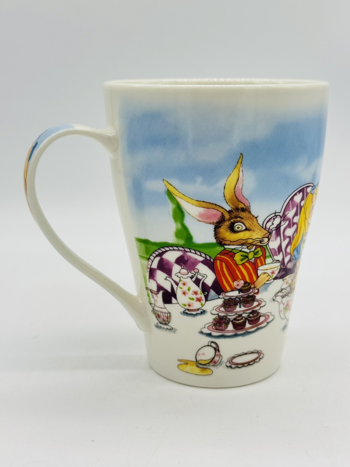 Alice in Wonderland Coffee Cup Mad Hatter Tea Party Paul Cardew 150 Anniversary