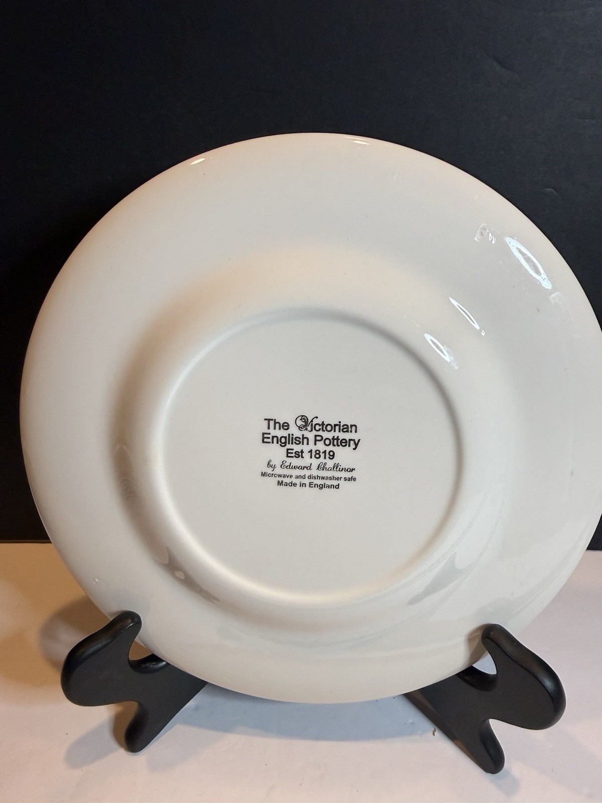 Victorian English Pottery Edward Challinor Pheasant Dinner Plate 9” England