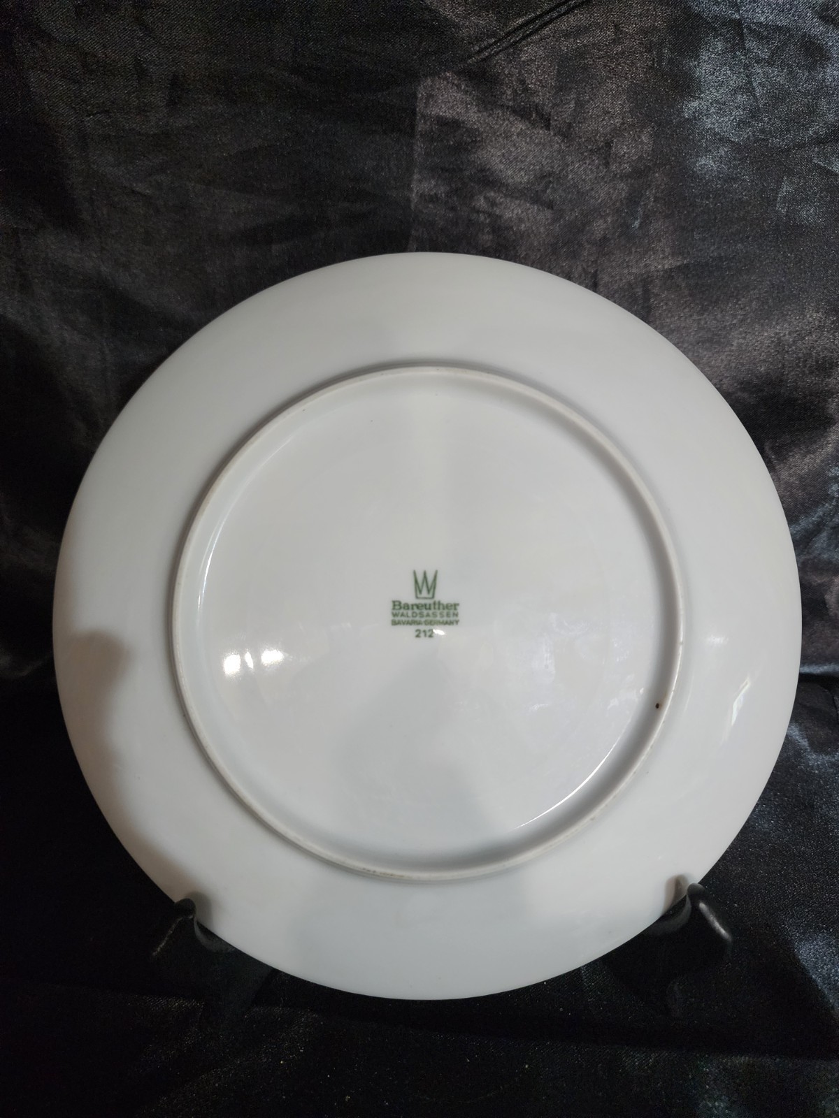 Vintage Bareuther Waldsassen Bavaria Germany Assorted Fruit Wall Plate (5pc)