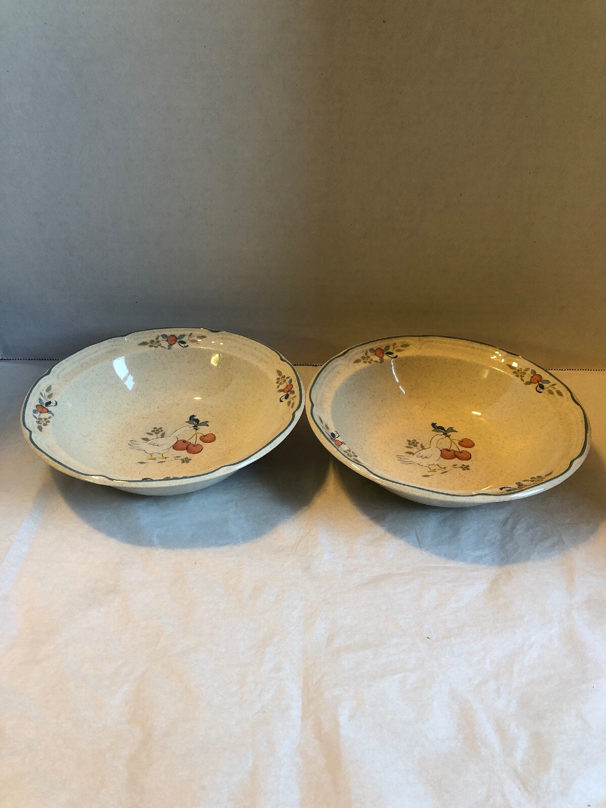 International China MARMALADE Cereal / Soup Bowl (s) LOT OF 2 Stoneware